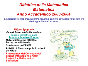 Seconda Parte - Matematica e Informatica