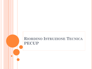 Riordino Istruzione Tecnica PECUP