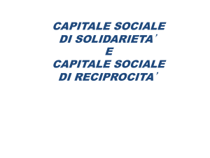 Presentazione di PowerPoint - Dipartimento di Sociologia e Ricerca