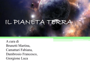 il pianeta terra