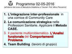 il paziente multiproblematico