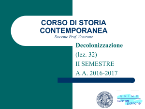 CORSO DI STORIA MODERNA Docente Prof. Martucci