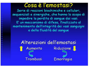 Fattori della coagulazione