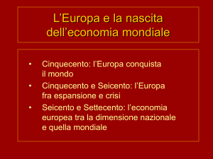 L`Europa conquista il mondo