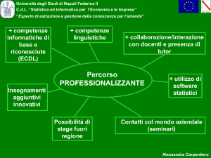 Statistica e Informatica per l`Economia e le Imprese