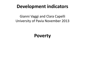 Absolute poverty lines