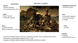 Natura e uomo - ClementinaGily.it