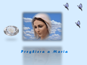 Preghiera a Maria di madre Teresa