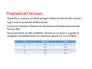 Solubilità e polimorfismo File - e