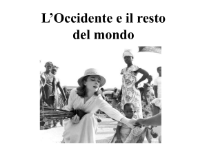 9. L`Occidente e il resto del mondo