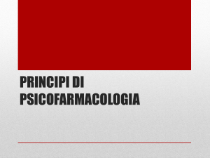 principi di psicofarmacologia