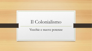 Il Colonialismo