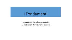 I fondamenti della Politica economica File