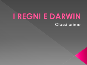 I regni e Darwin - Istituto San Giuseppe Lugo