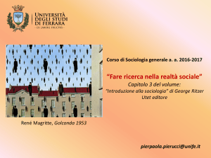 realtà sociale