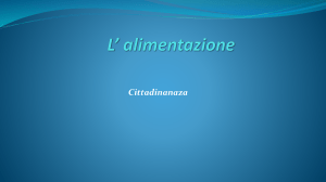 l`alimentazione nei paesi sviluppati
