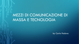 Mass Media e tecnologia