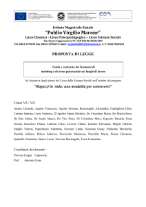 “Publio Virgilio Marone” - Consiglio Regionale della Campania