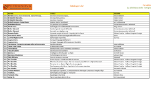 Catalogo Libri - Petranova International Institute