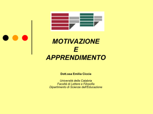 Motivazione -