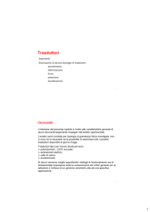 Trasduttori Parte 1