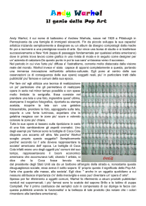Andy Warhol - il genio della pop art