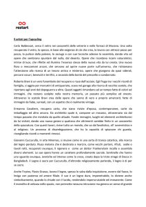 9 artisti per l`upcycling Carlo Baldessari, cerca il vetro nei cassonetti