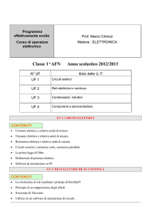 Programma della classe 1^AFN dell`Istituto