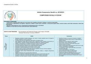 competenze sociali e civiche - ICS Gandhi