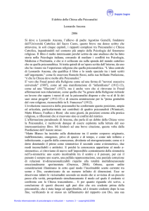 Ora, è vero che Freud pensò alla Religione come una forma di
