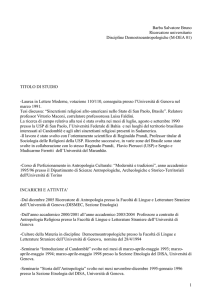 Curriculum Vitae