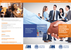 mediatore culturale ed interprete in ambito giudiziario