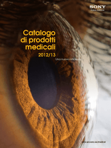 Catalogo di prodotti medicali