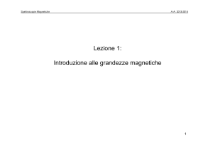 Grandezze magnetiche