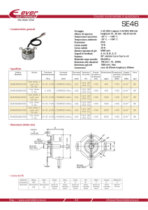Encoder incrementale in quadratura 44 http://www.everelettronica.it