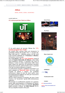 Athos: UT, L`anima prog dei New Trolls