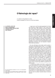 Oftalmologia dei rapaci