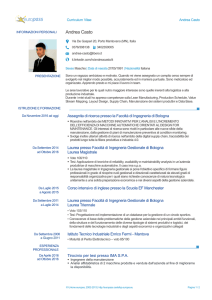 Scarica Curriculum Vitae