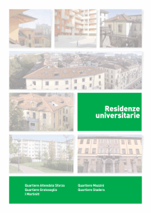 Residenze universitarie