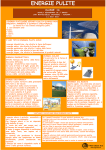 Poster energie pulite