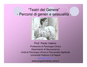 Il Transessualismo