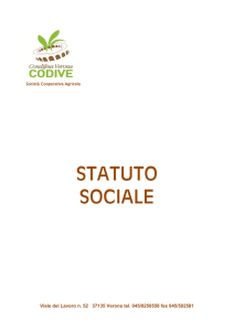 Statuto - Condifesa Verona CODIVE