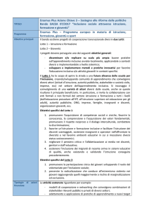 Erasmus Plus Azione Chiave 3
