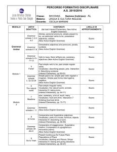Percorso Formativo Docente
