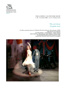 The red shoes (Scarpette rosse)