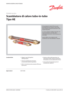 Scambiatore di calore tubo-in-tubo Tipo HE