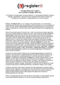 Il Gruppo Dada svela i segreti per il presidio strategico