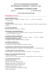 istituto superiore istruzione secondaria“g.tassinari