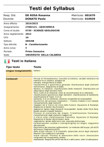 Testi del Syllabus