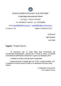 Circolare - Liceo Classico Dettori